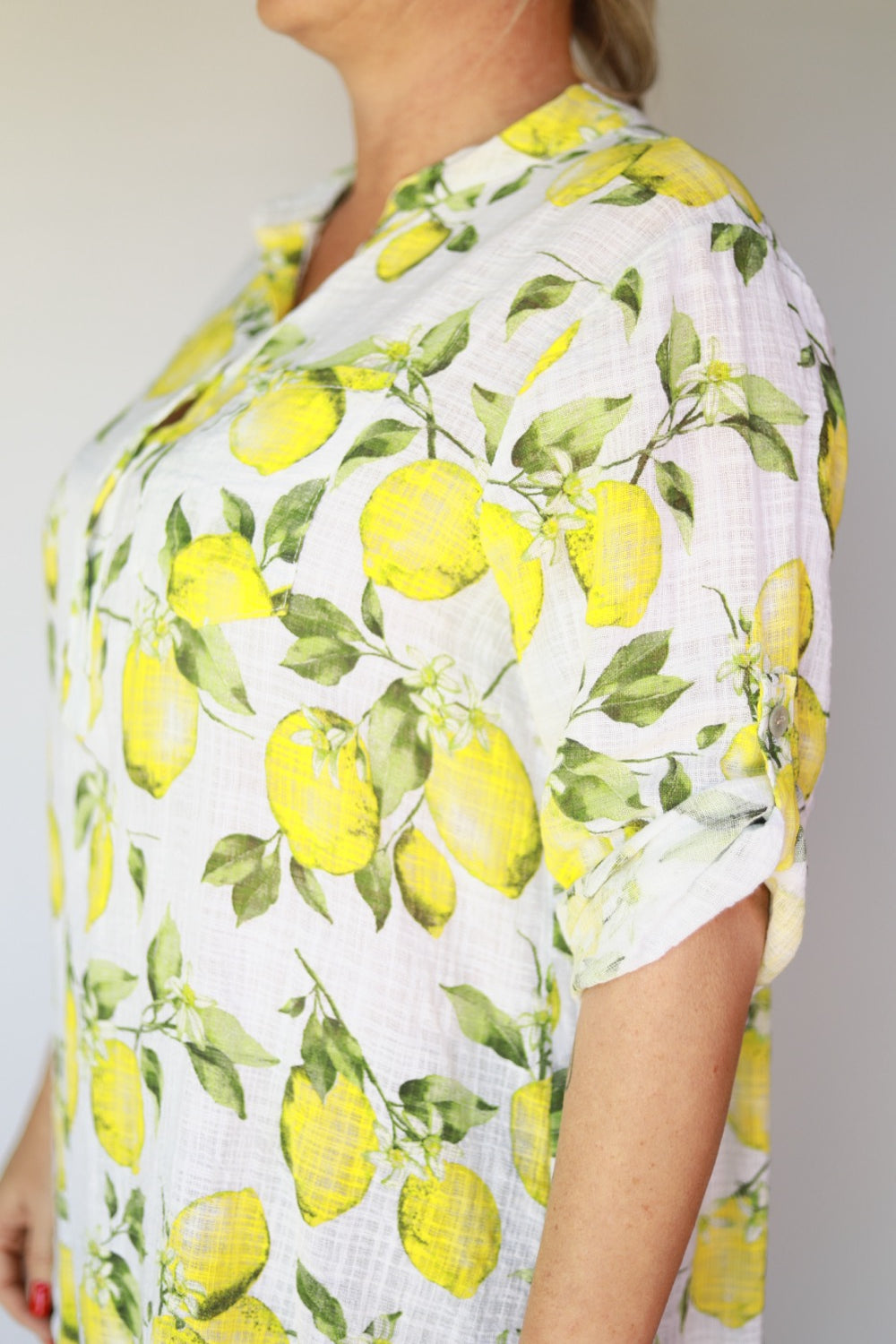 Lemon Italian Blouse