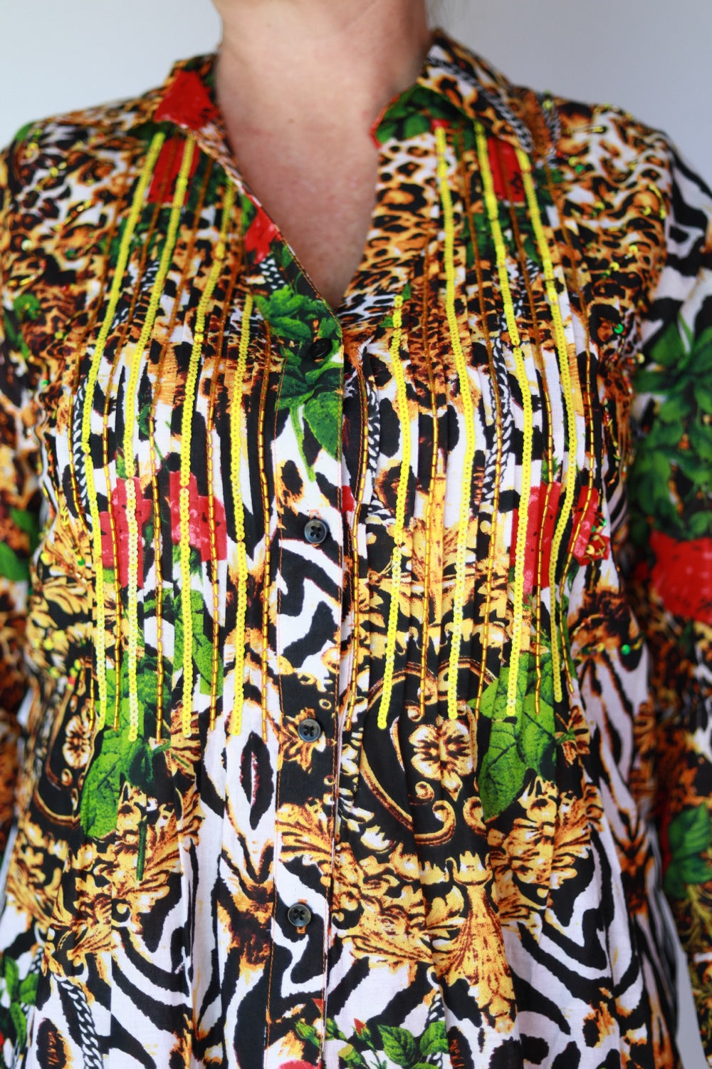Layla Embroidery Italian Dress