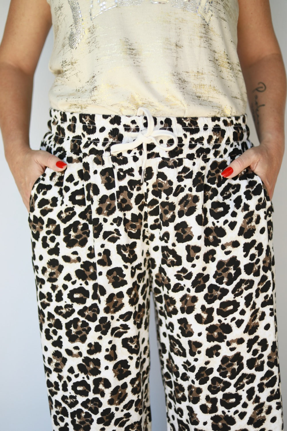 leopard pants
