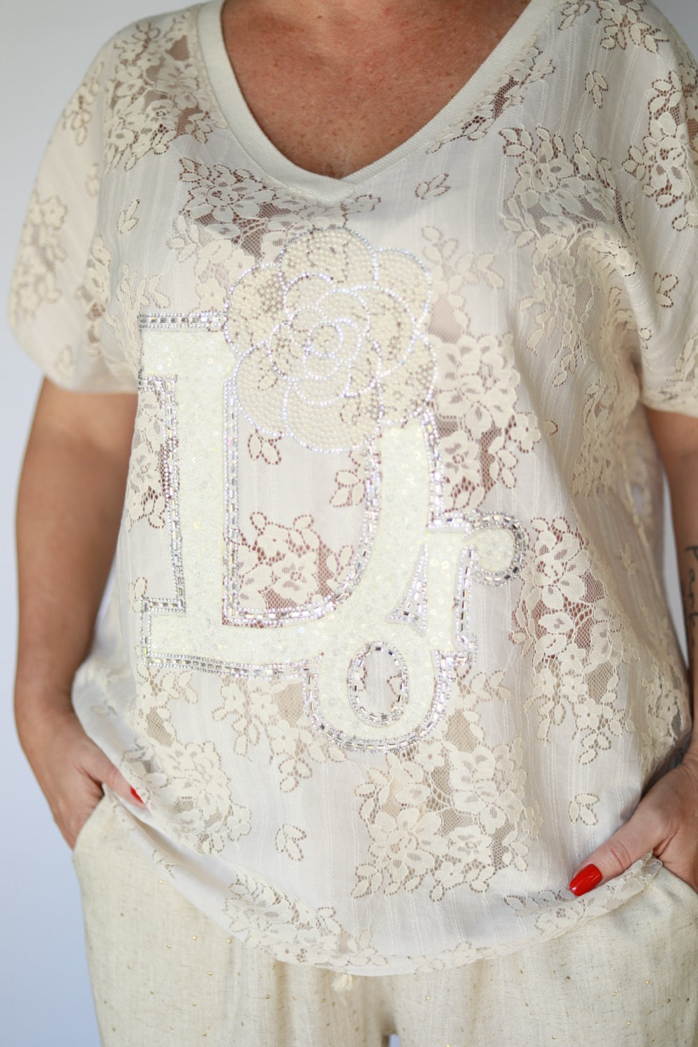 Ivory Italian Top
