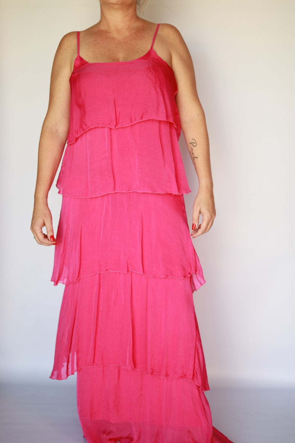 Rose Italian dress