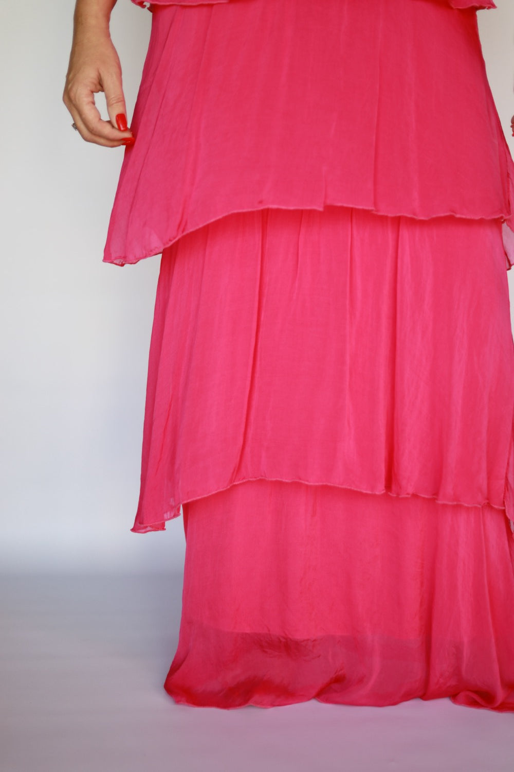 Rose Italian dress