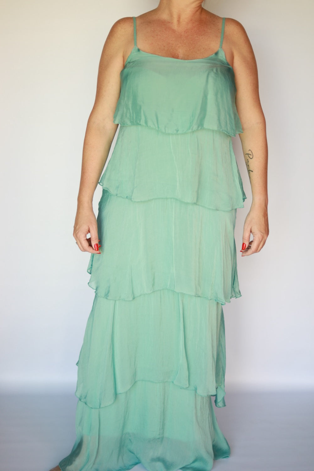 Rose Italian Dress