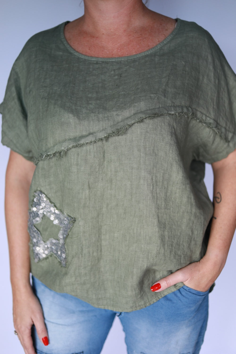 Grace Italian Tee