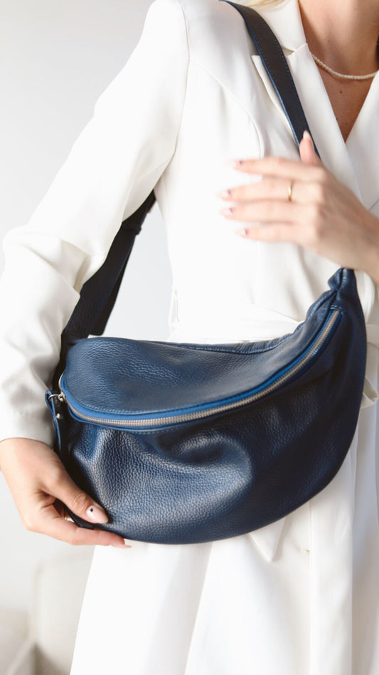 Moon bag- navy