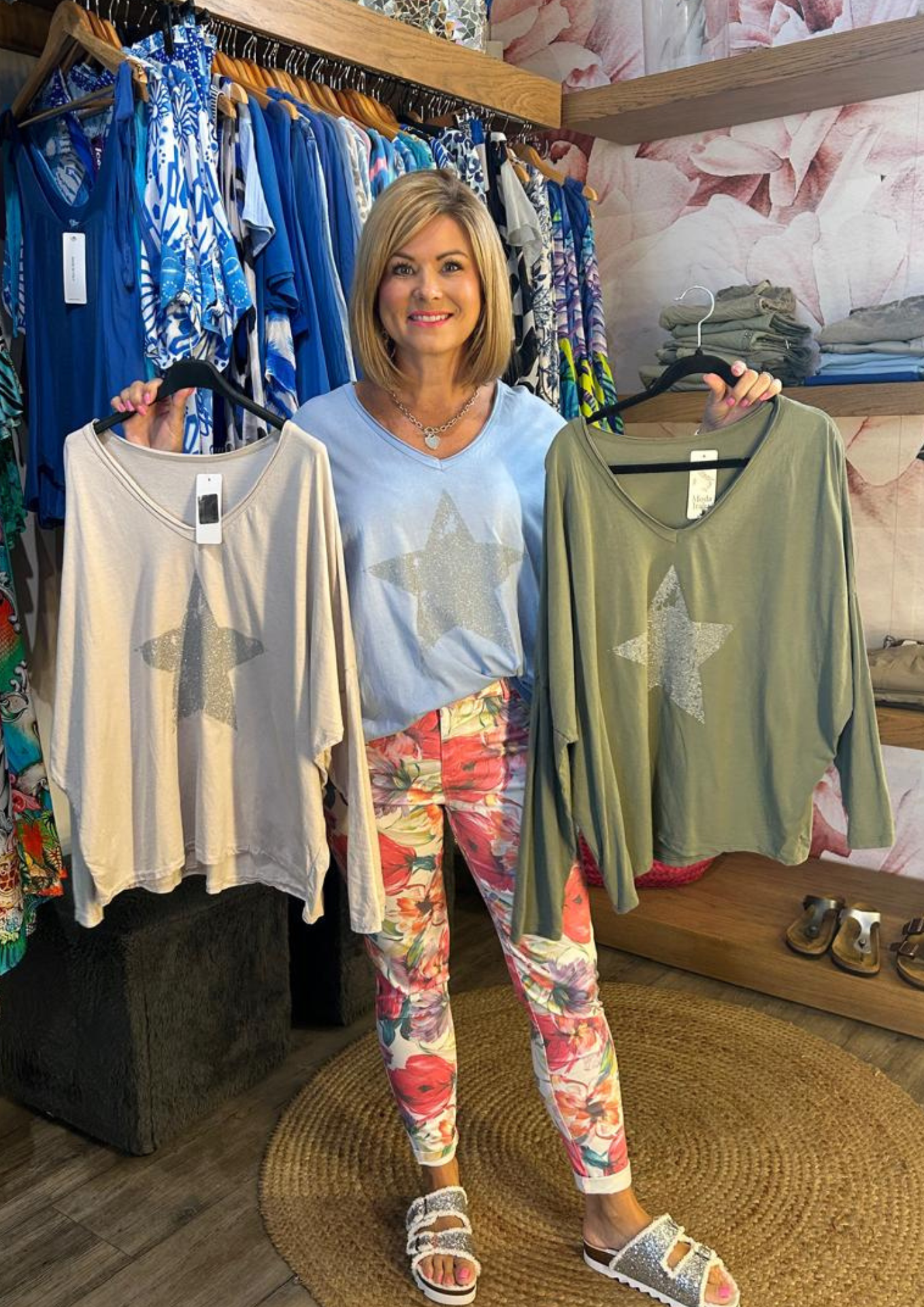 Italian star top