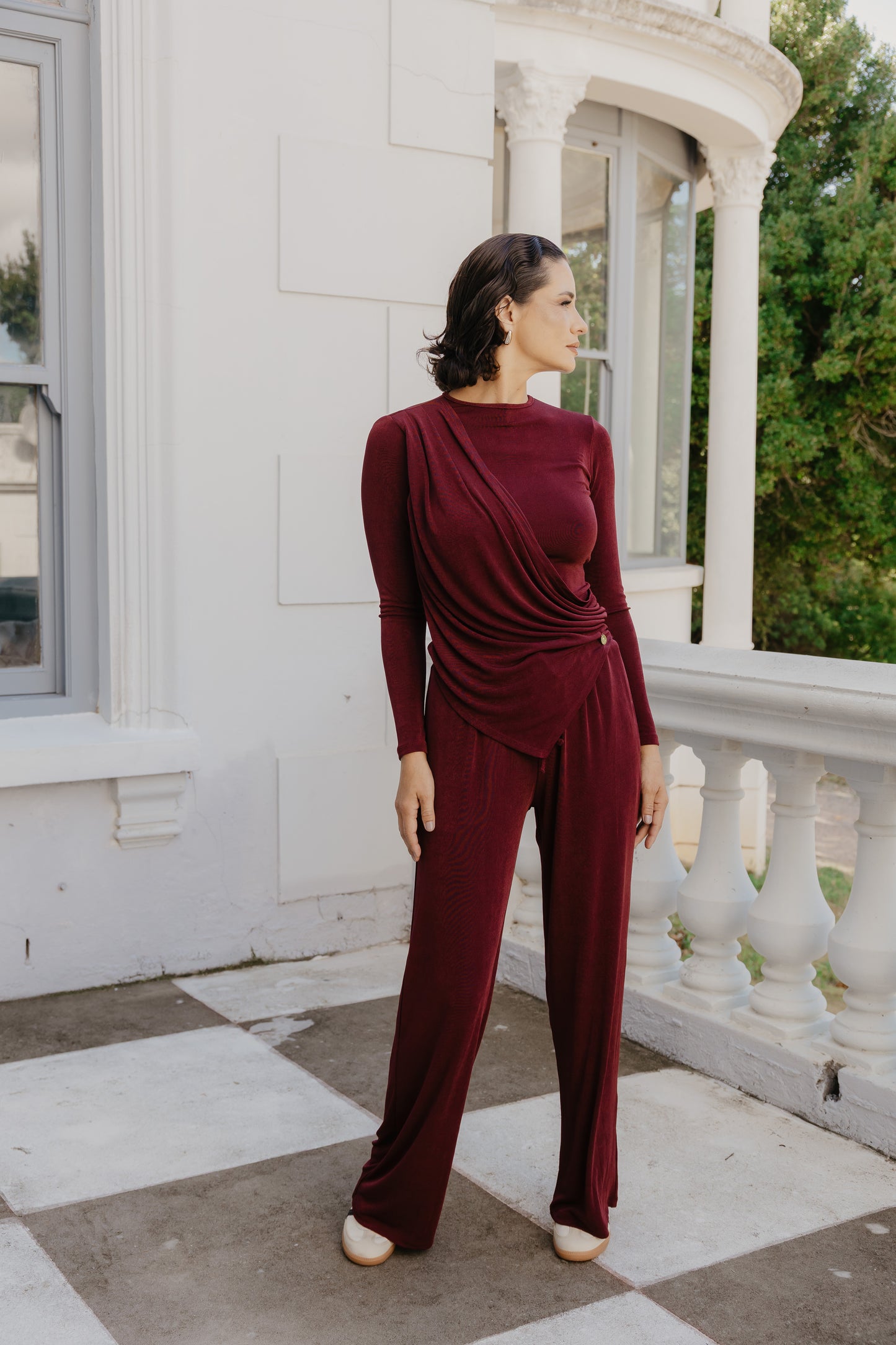 Calista Wide Leg Trousers