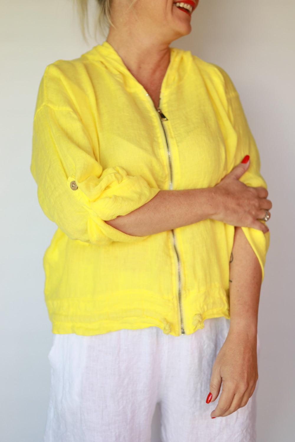 Emmie Linen Jacket