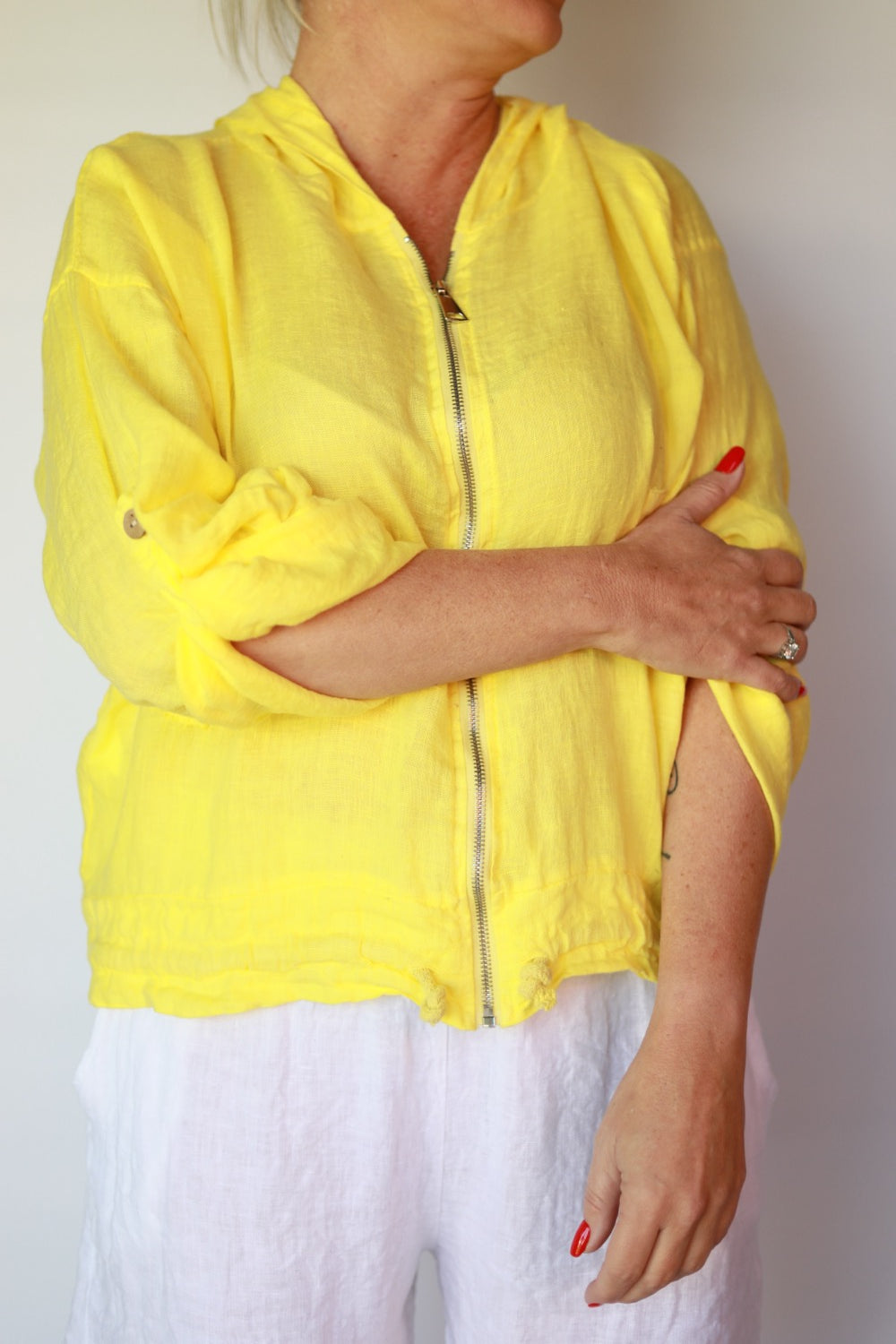 Emmie Linen Jacket