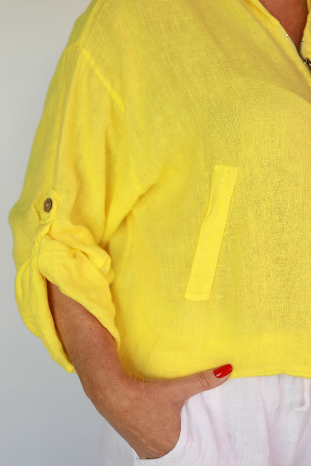 Emmie Linen Jacket