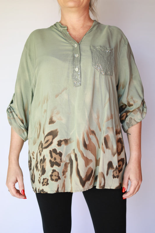 OMBRE Italian Blouse