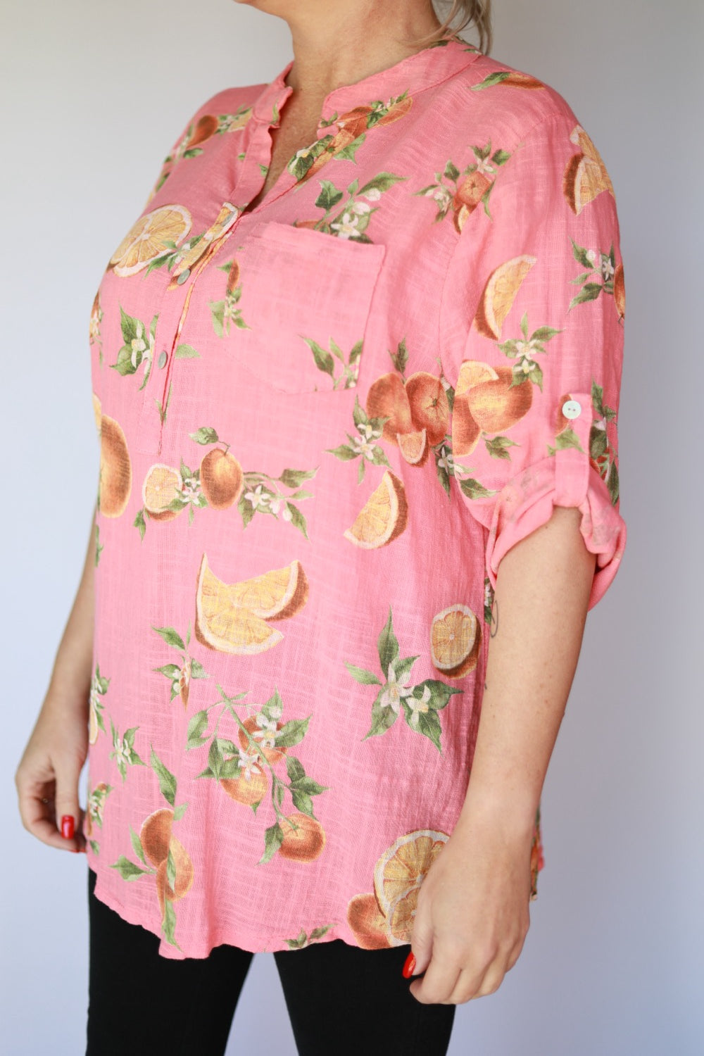 Citrus Italian Blouse