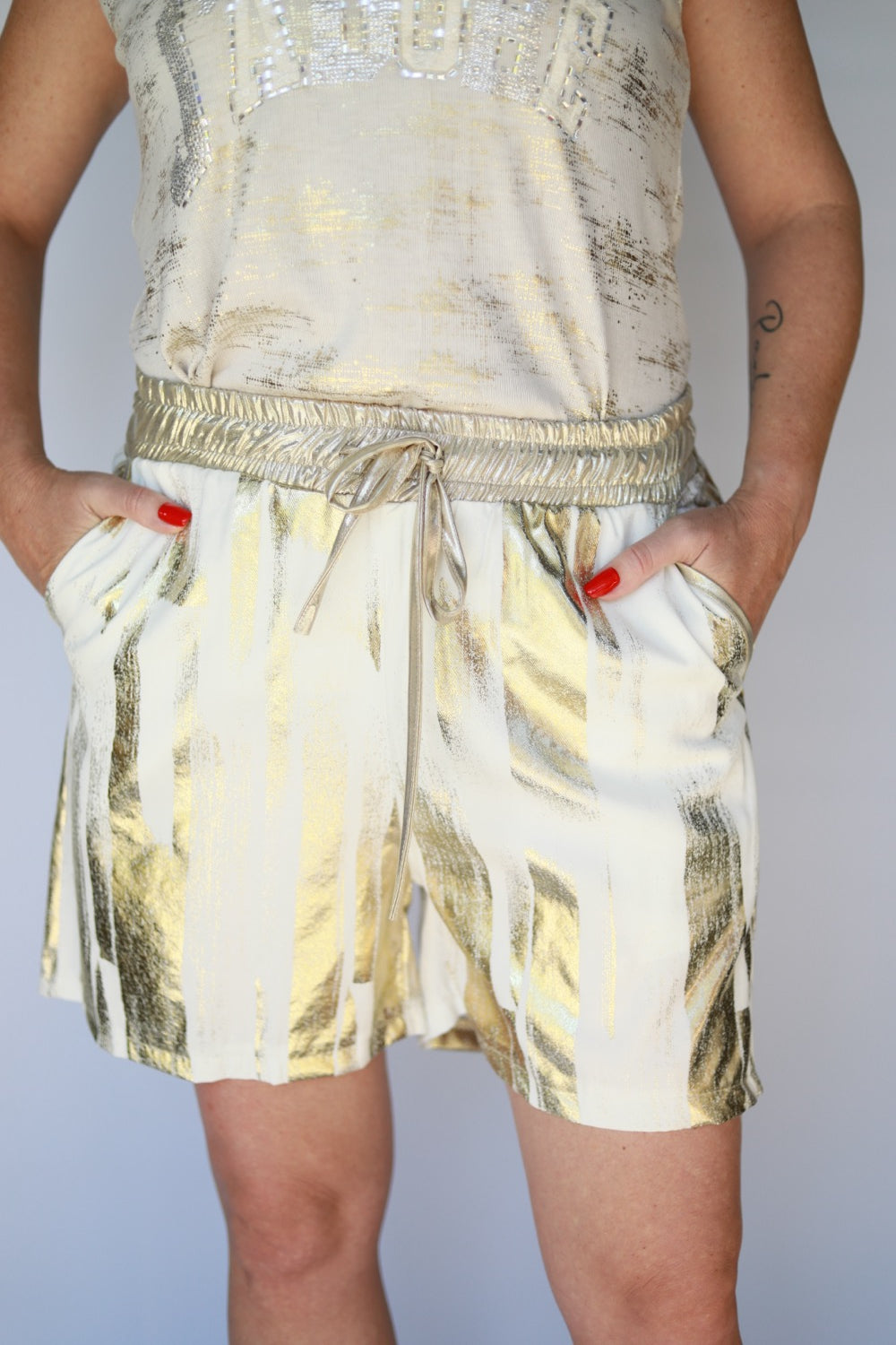 Maya Gold shorts