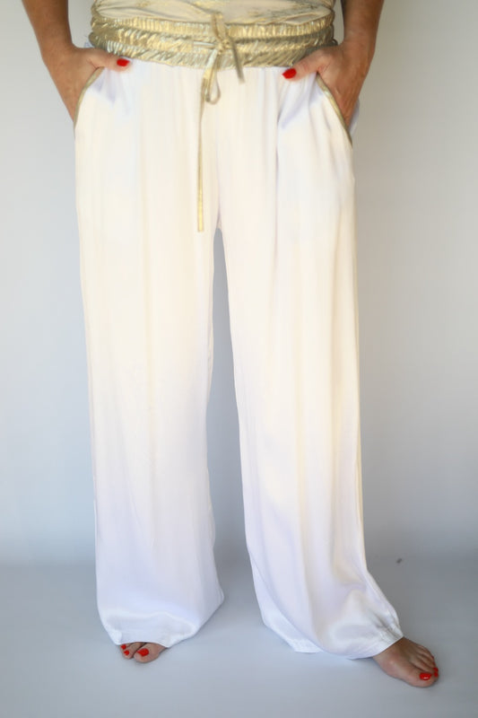 Moon white pants
