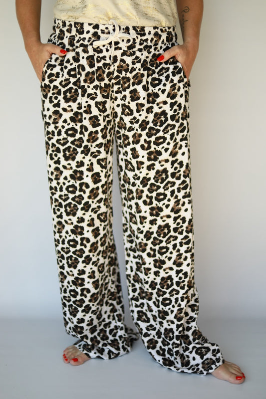 leopard pants
