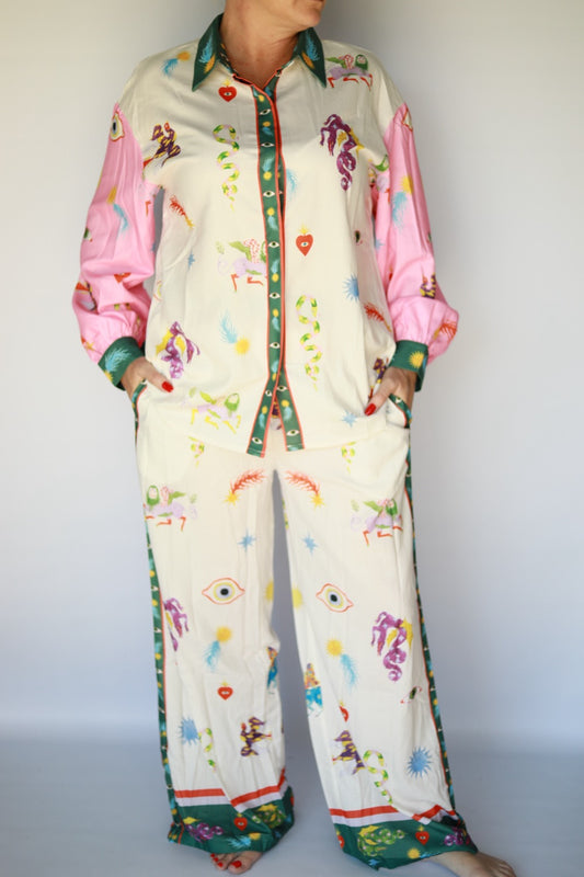 Eclectic two-piece set