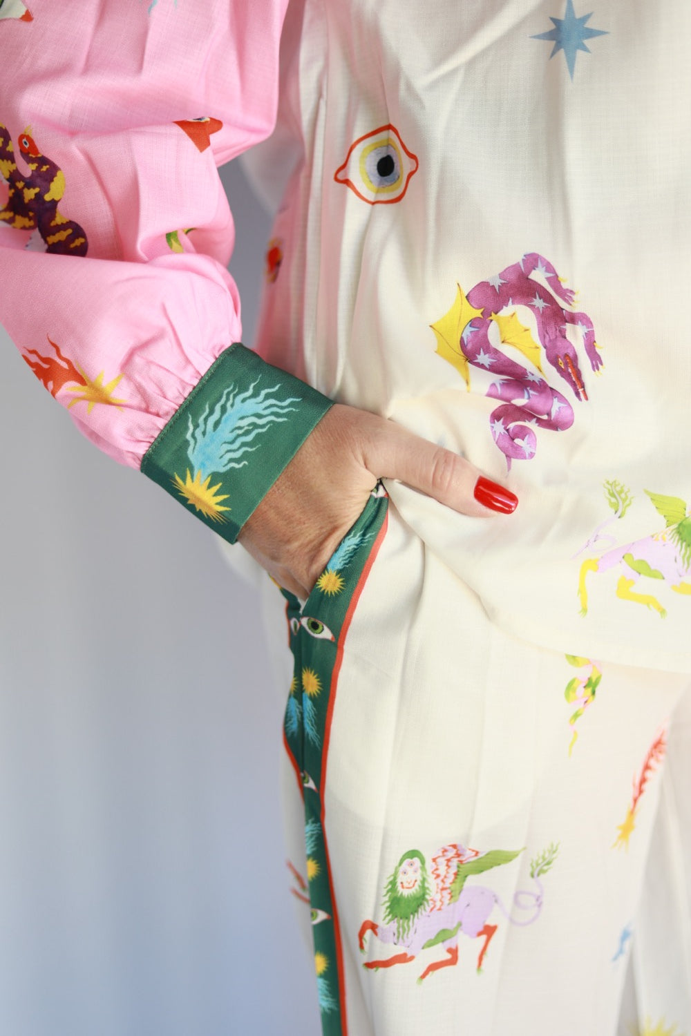 Eclectic two-piece set