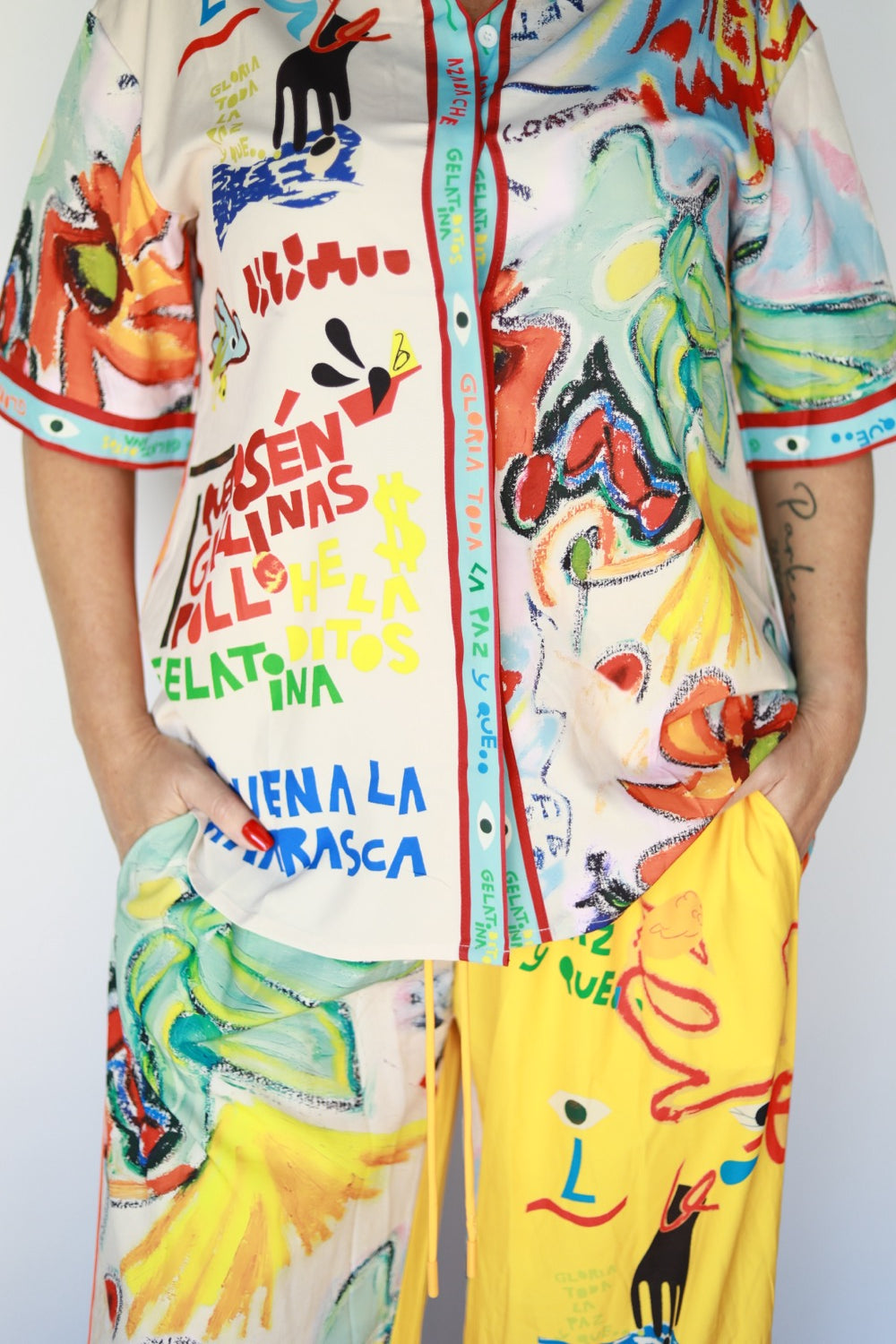 Graffiti-style Set