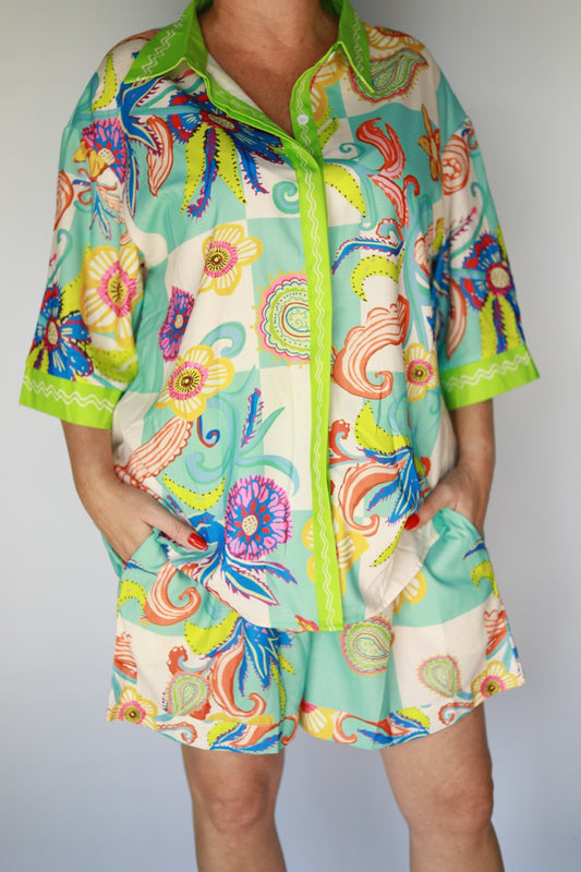 Paisley Short Set