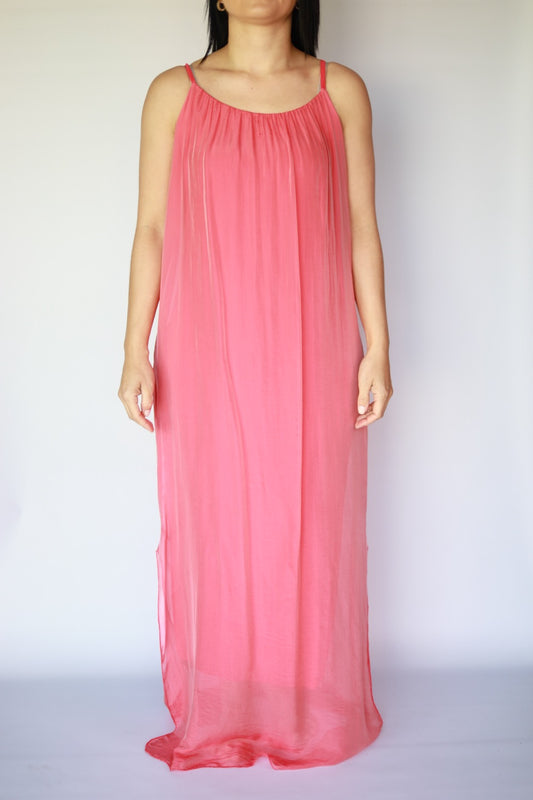 Alice coral dress