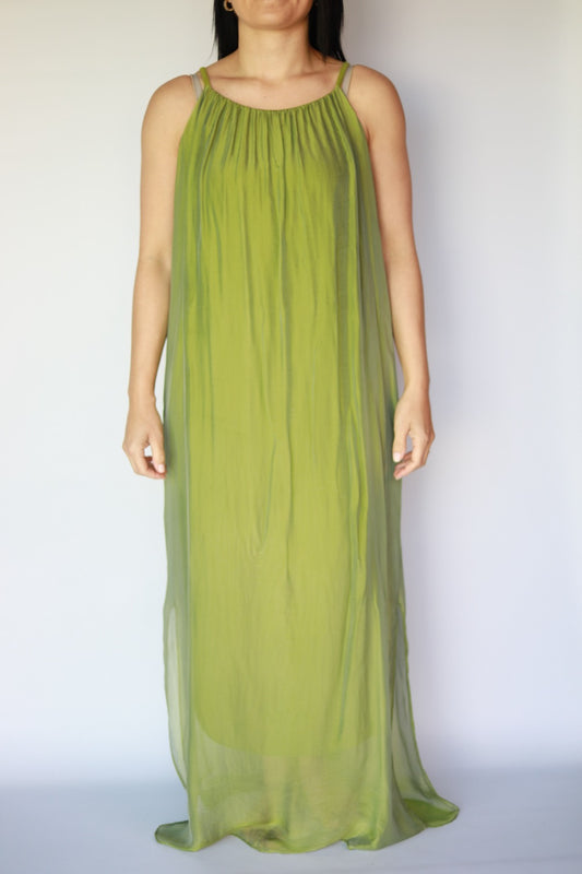 Alice olive green dress