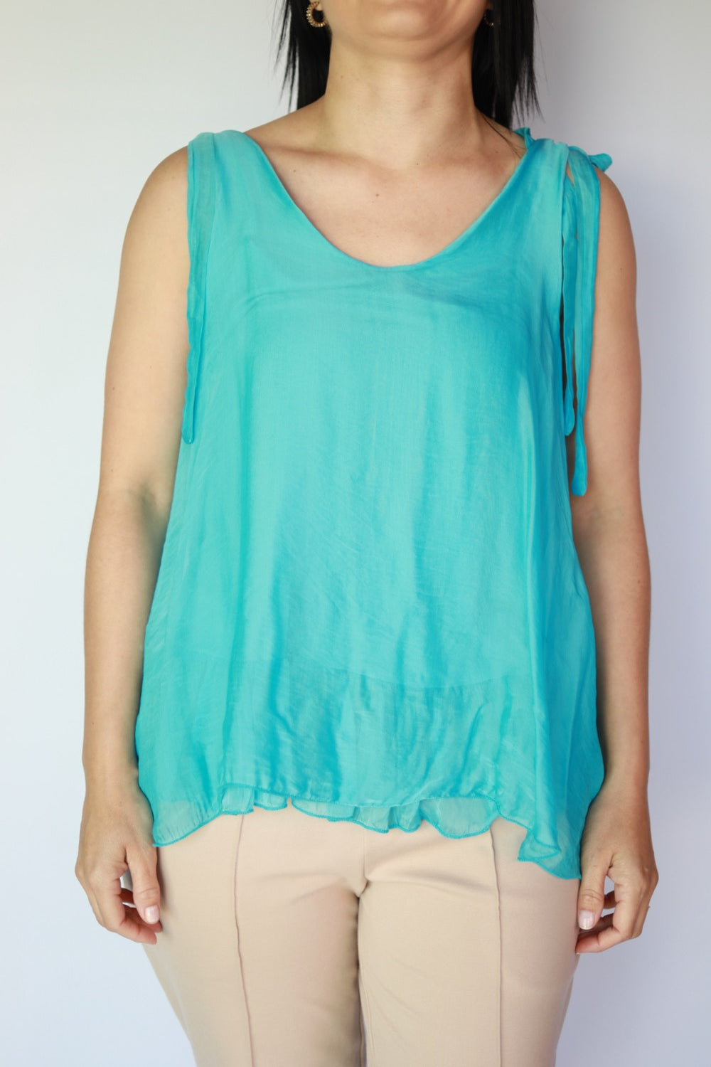 Shelby turquoise shirt