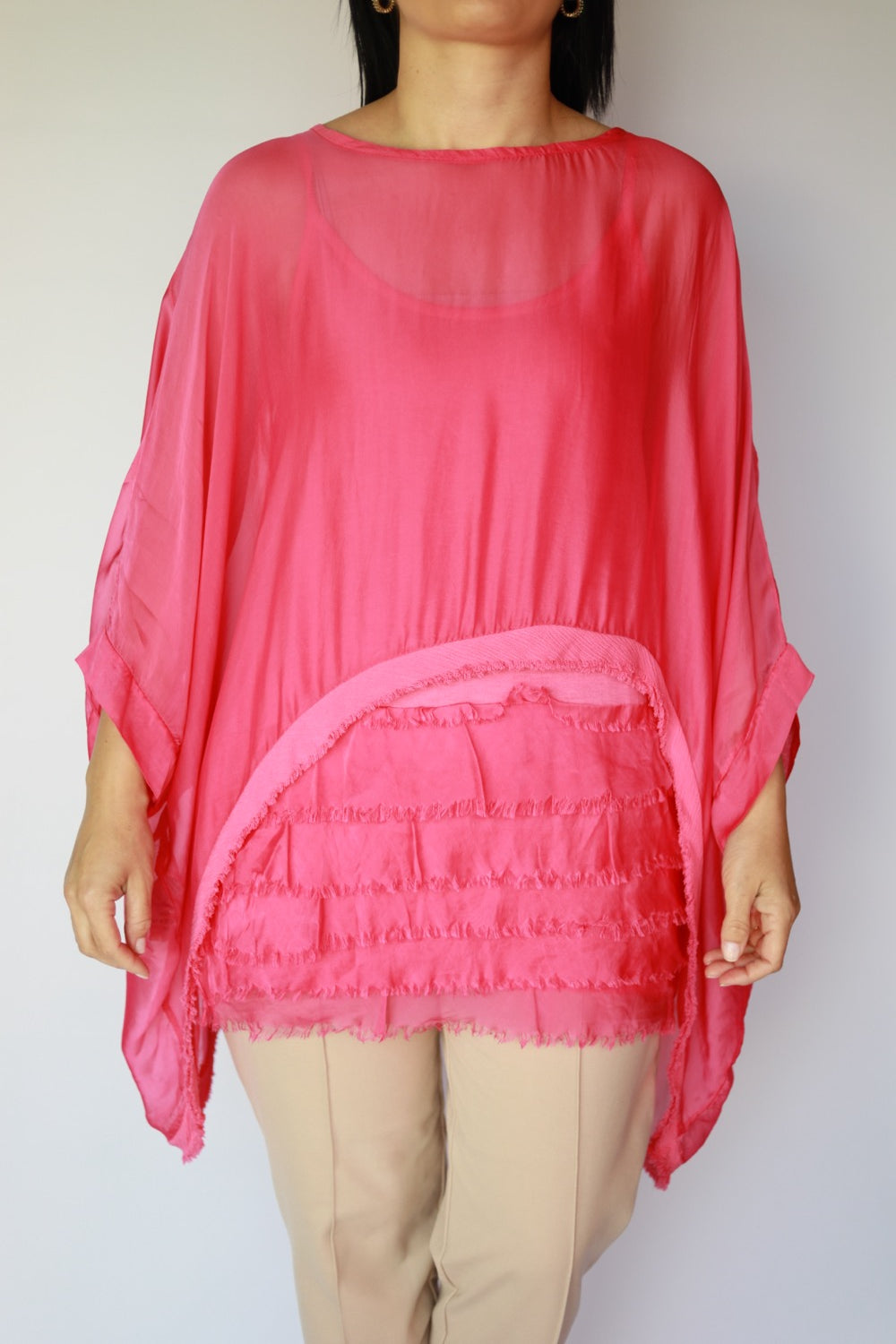 Demi coral shirt