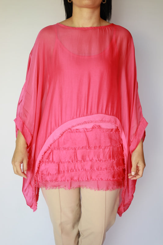 Demi coral shirt