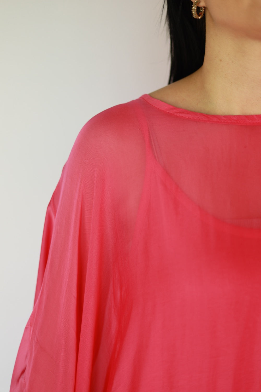 Demi coral shirt