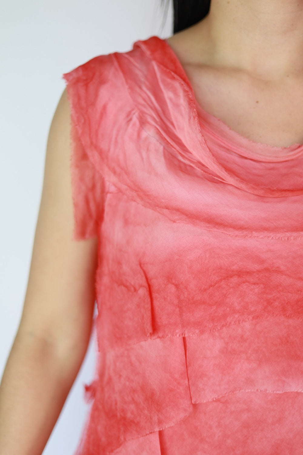 Coral Crush Italian Blouse