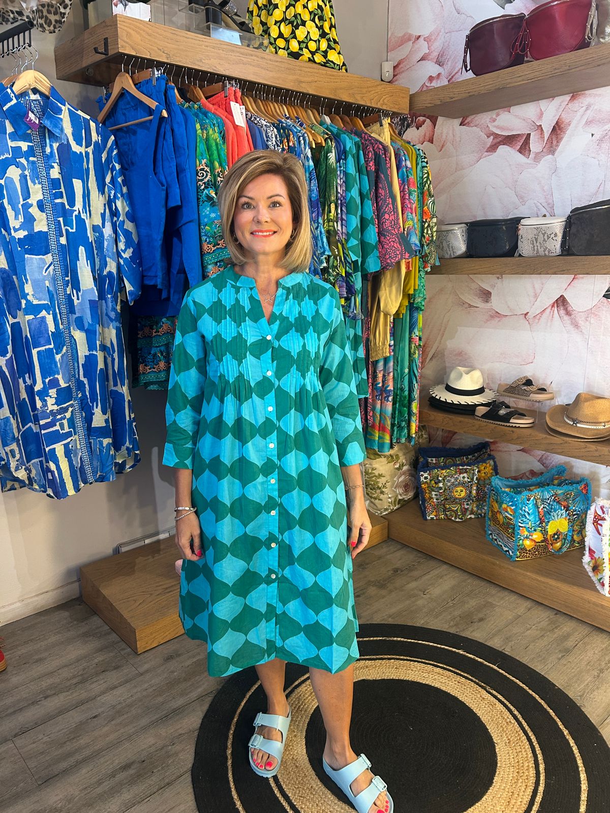 Sonja Vixon Green Dress