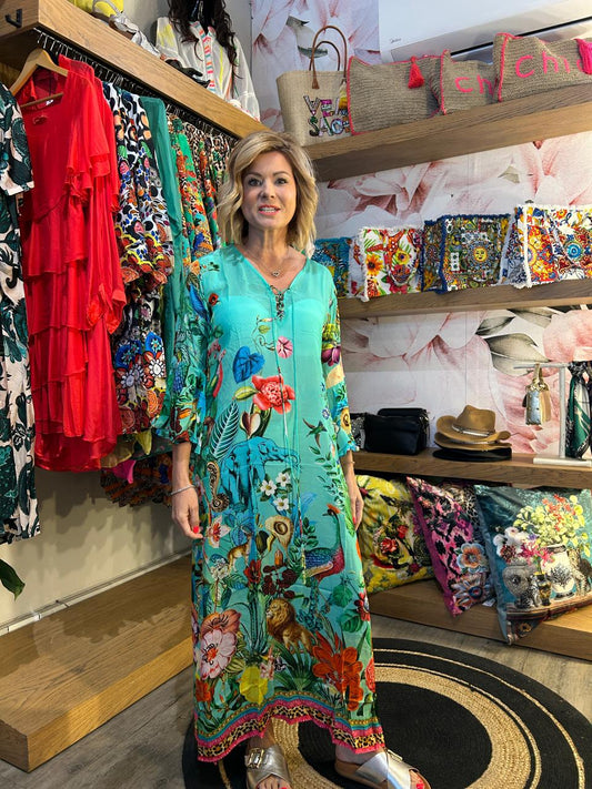 Angelica Seagreen Dress