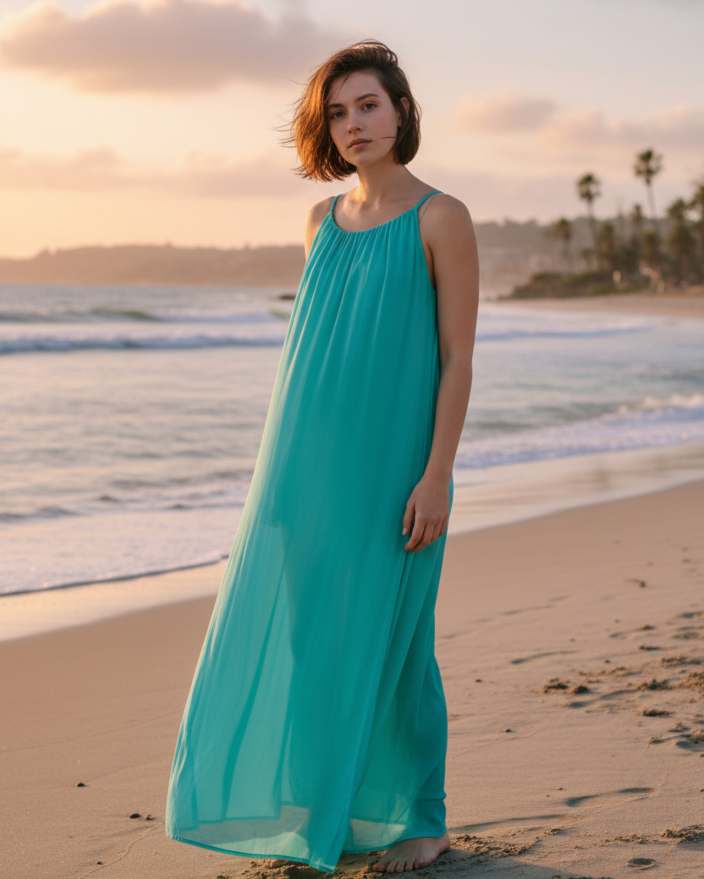 Alice turquoise dress