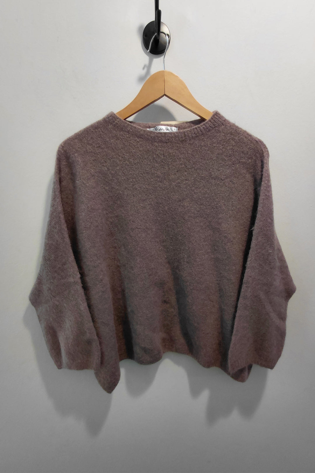 Brown Alpaca Knit