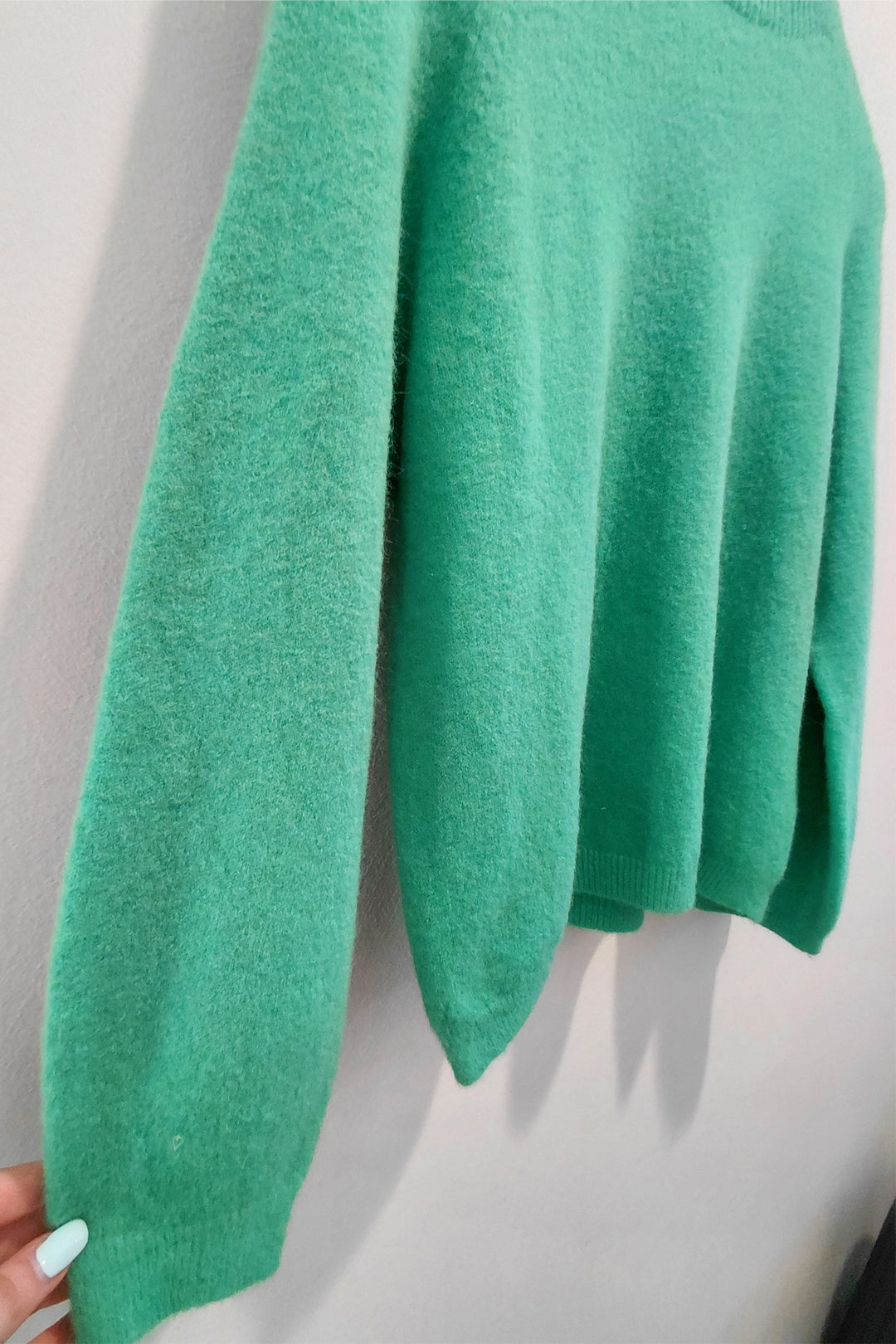 Green Alpaca Knit