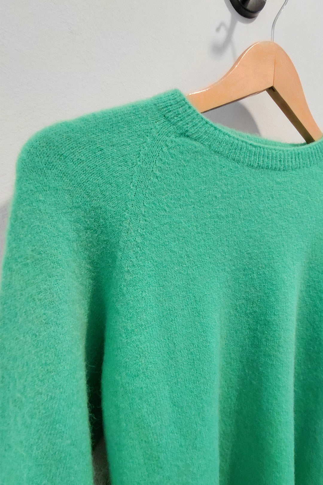Green Alpaca Knit