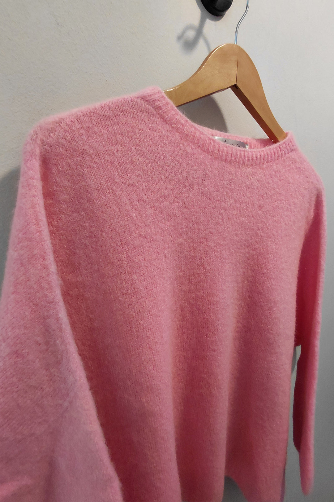 Pink Alpaca Knit