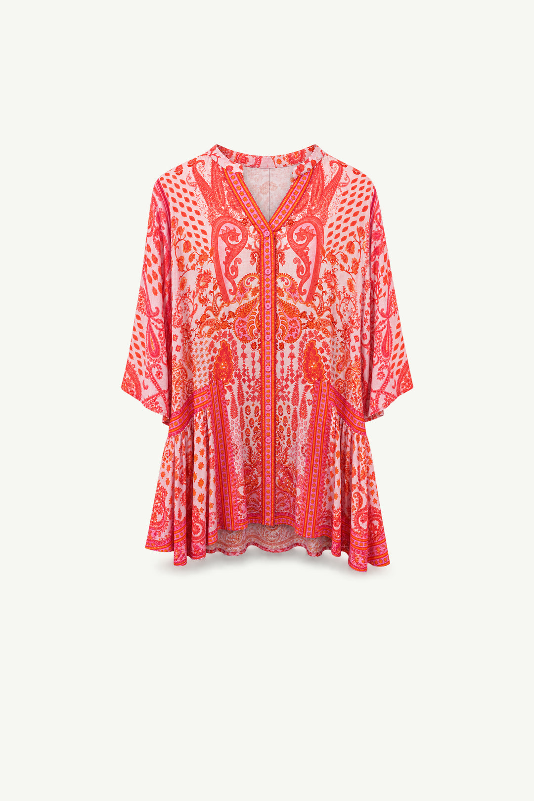 Amalfi Dress Coral Crown