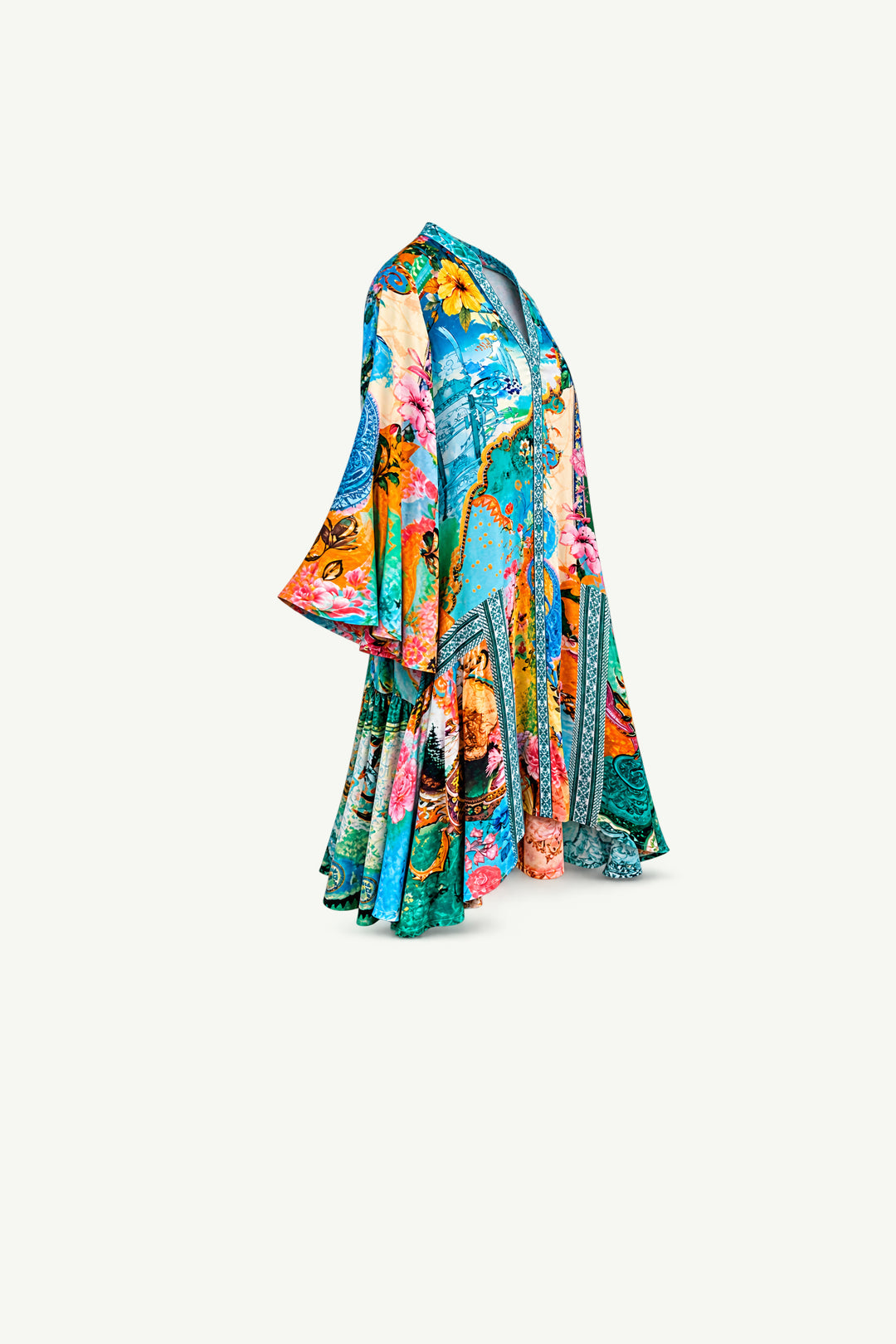 Amalfi Dress Turq Island