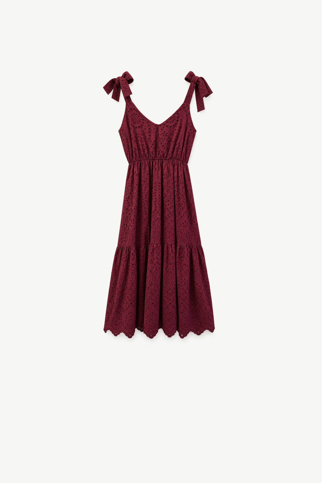 Anglaise Bow Strap Dress