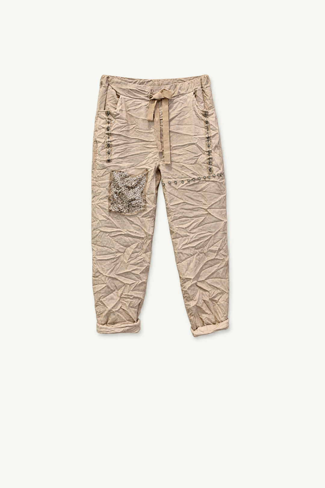 Italian Rhinestone Pants