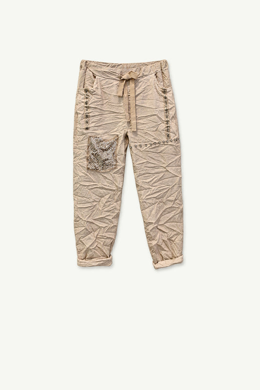 Italian Rhinestone Pants