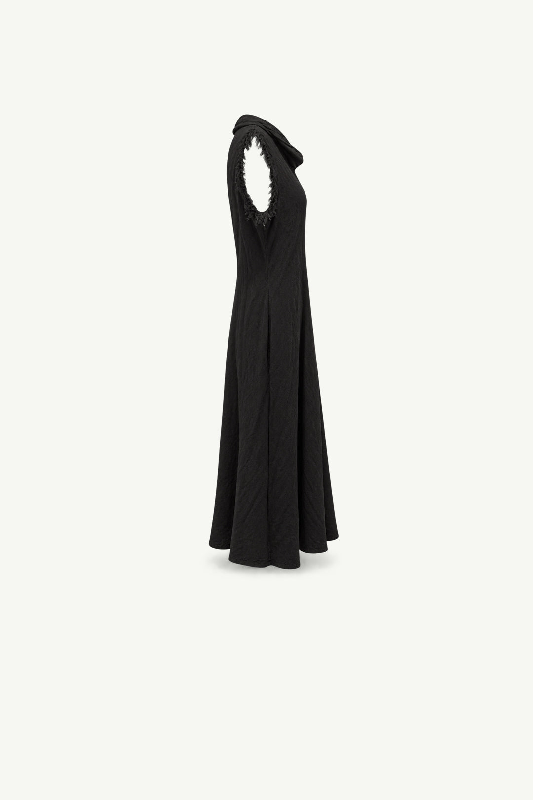 Italian Linen Cowl Neckline Dress