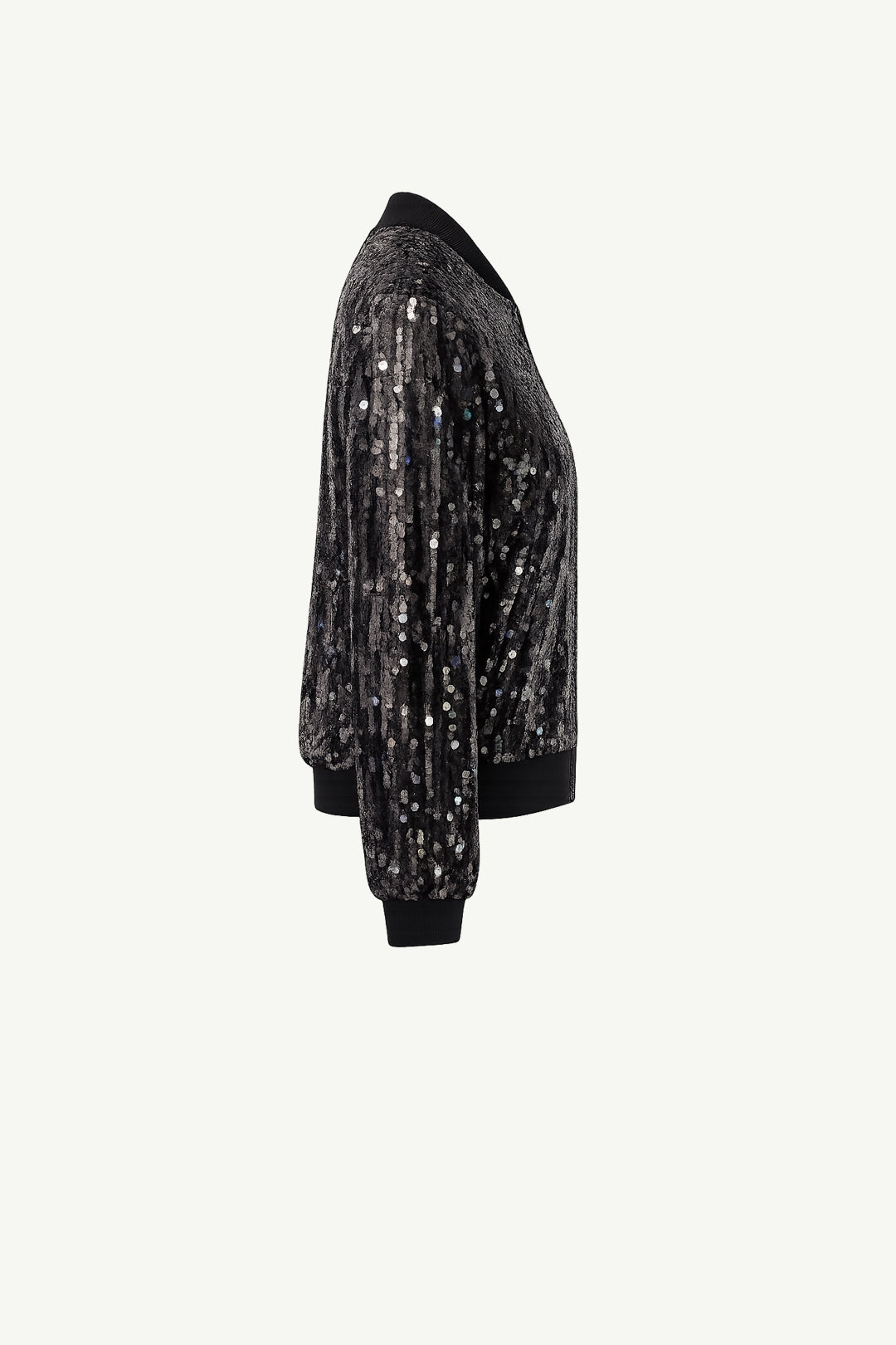 Black Italian Sequin Jacket