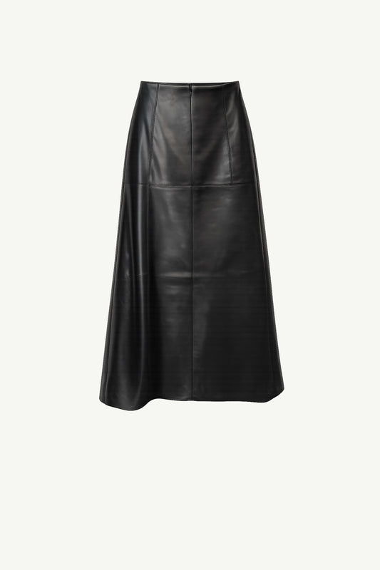 Vegan Leather Skirt