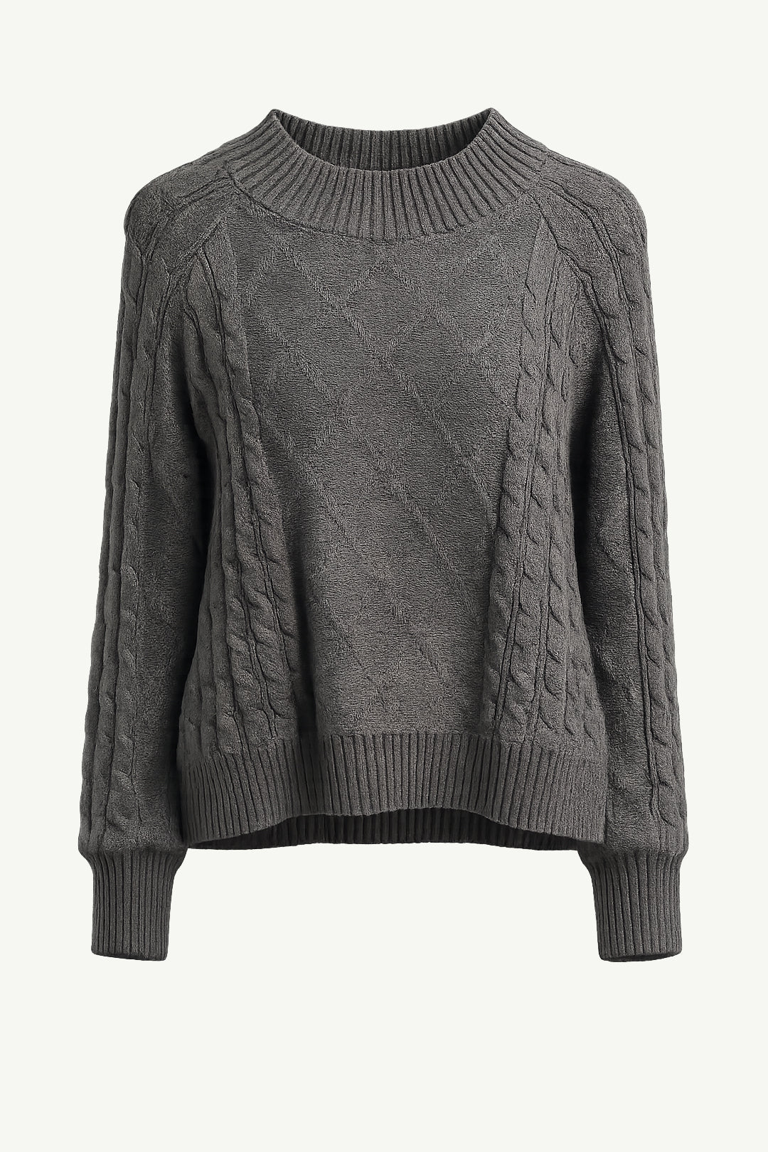 Cable Knit Turtle Neck