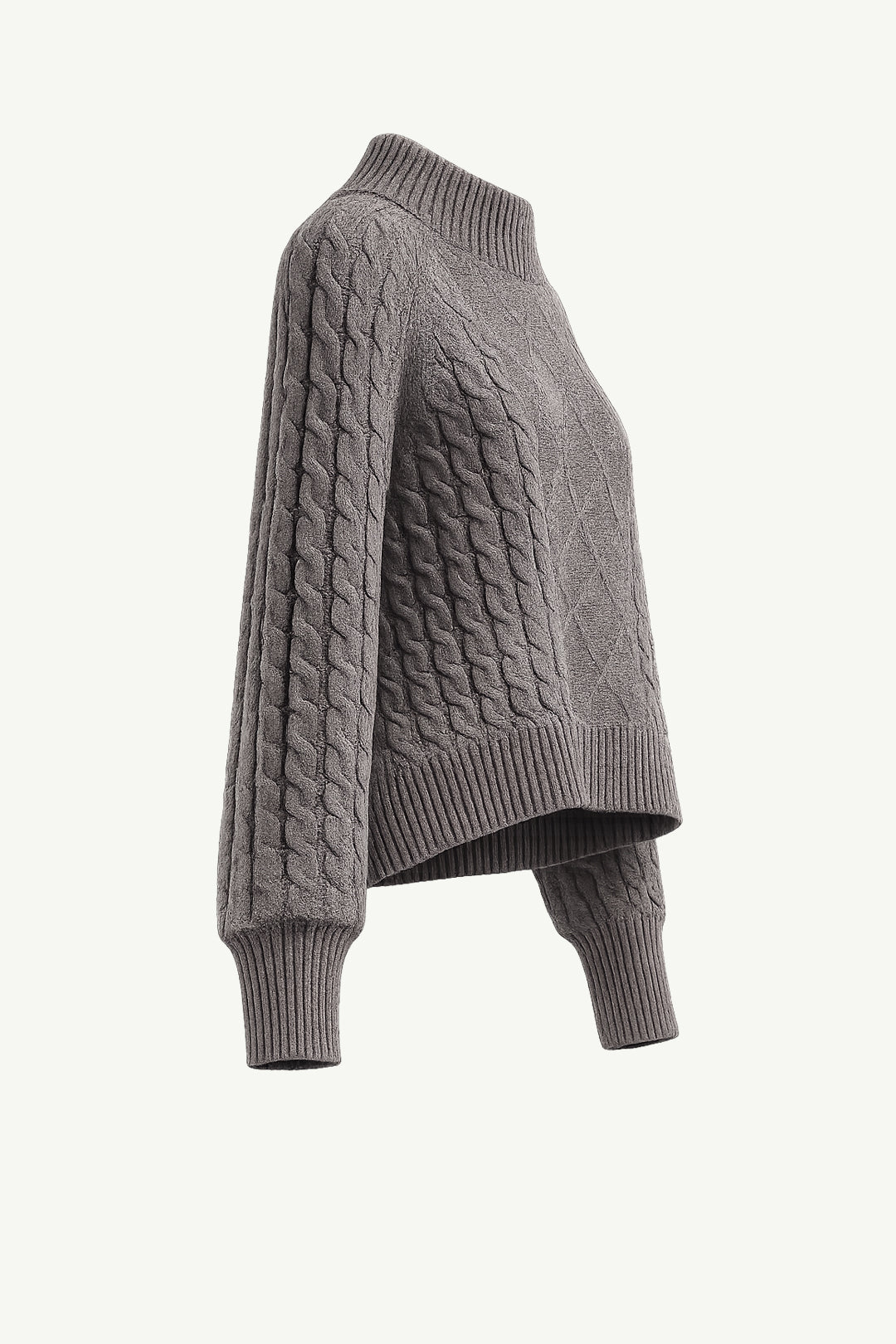 Cable Knit Turtle Neck