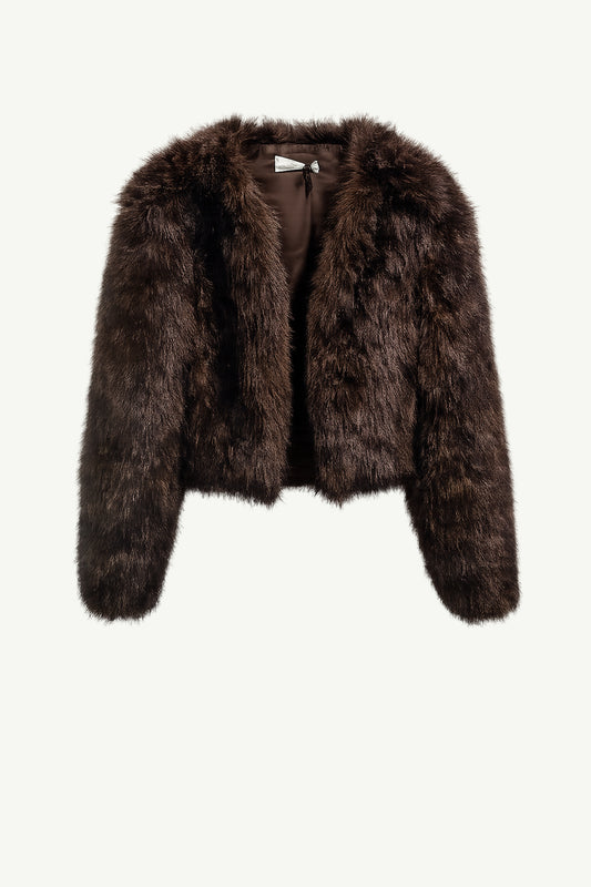 Chocolate Fur Jacket