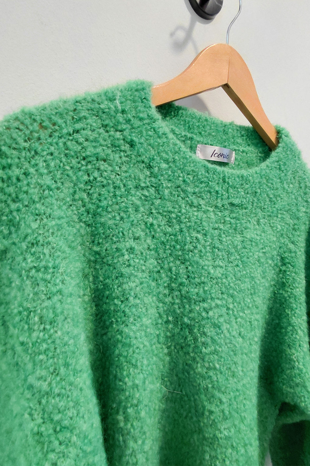 Lush Green Chunky Knit