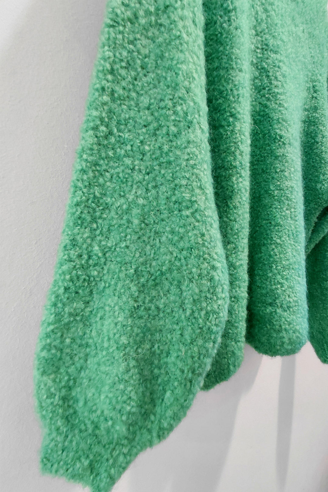 Lush Green Chunky Knit